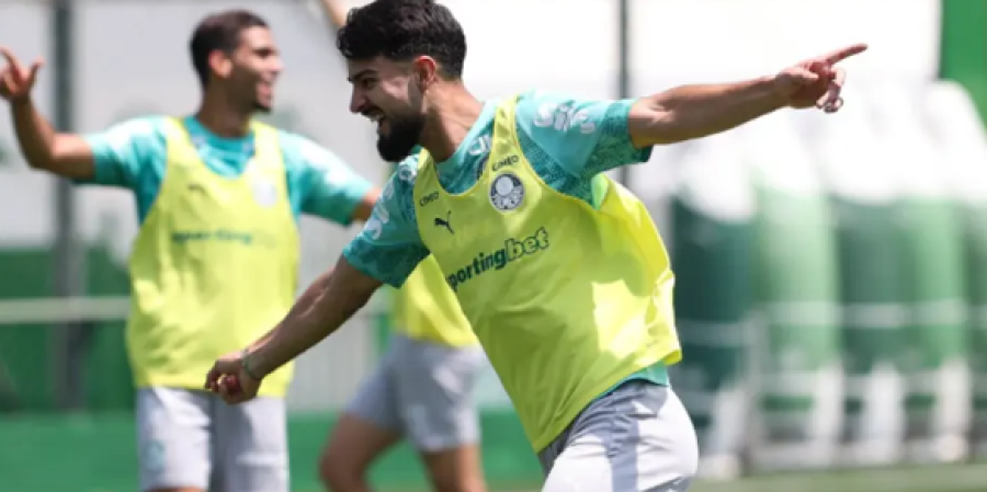 Flaco López alcança marca pelo Palmeiras e comemora momento: 'Feliz e orgulhoso'